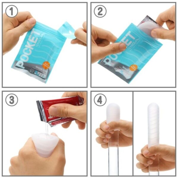 TENGA CLICK BALL MASTURBADOR POCKET - Imagen 3