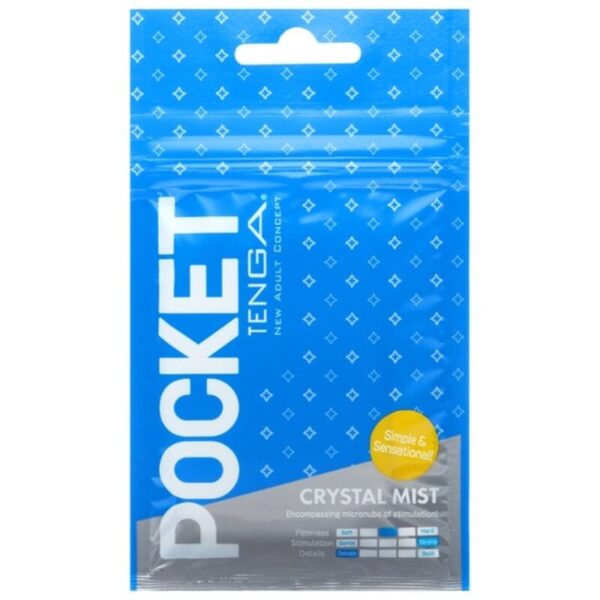 TENGA CRYSTAL MIST MASTURBADOR POCKET - Imagen 2