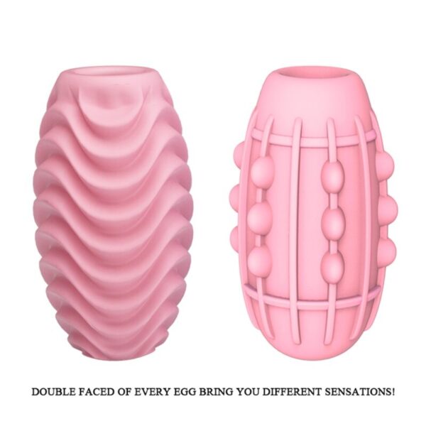 PRETTY LOVE HUEVO MASTURBADOR DOBLE CARA ROSA - Imagen 3