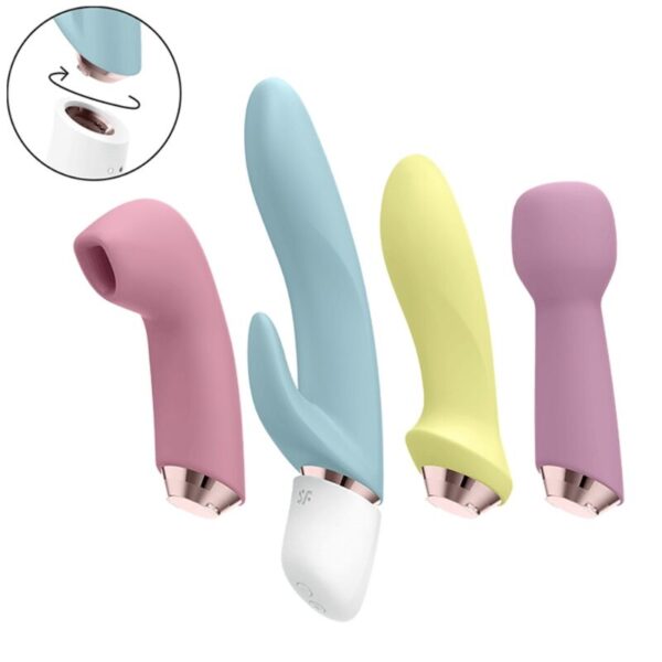 SATISFYER MARVELOUS FOUR - SET VIBRADOR  SUCCIONADOR - Imagen 3