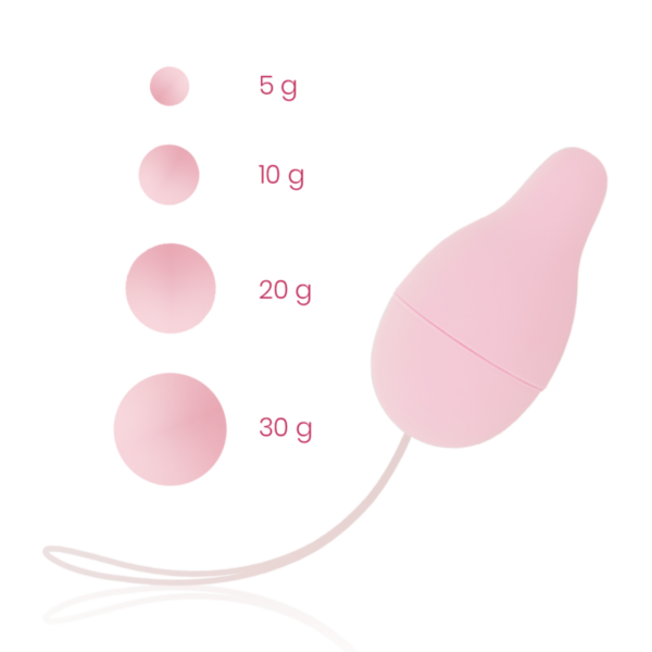 OHMAMA DESARROLLADOR SUELO PELVICO KEGEL SISTEMA DE PESOS - Imagen 2