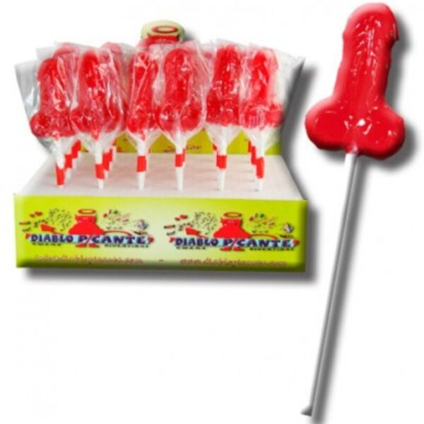 DIABLO PICANTE - PIRULETA PITO DE GOMINOLA - Imagen 2