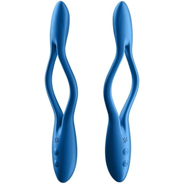 SATISFYER ELASTIC GAME MULTI VIBRADOR - AZUL - Imagen 2