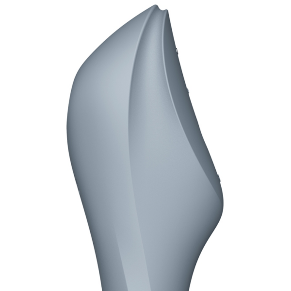 SATISFYER CURVY TRINITY 3 ESTIMULADOR Y VIBRADOR - GRIS - Imagen 2