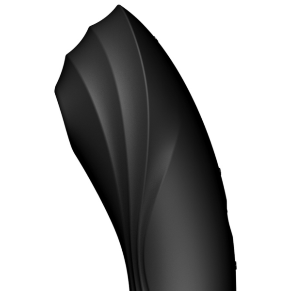 SATISFYER CURVY TRINITY 4 ESTIMULADOR Y VIBRADOR - NEGRO - Imagen 2