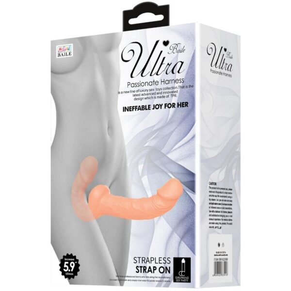 BAILE ULTRA PASSIONATE HARNESS DILDO CON ARNÉS SIN SUJECIÓN - Imagen 3