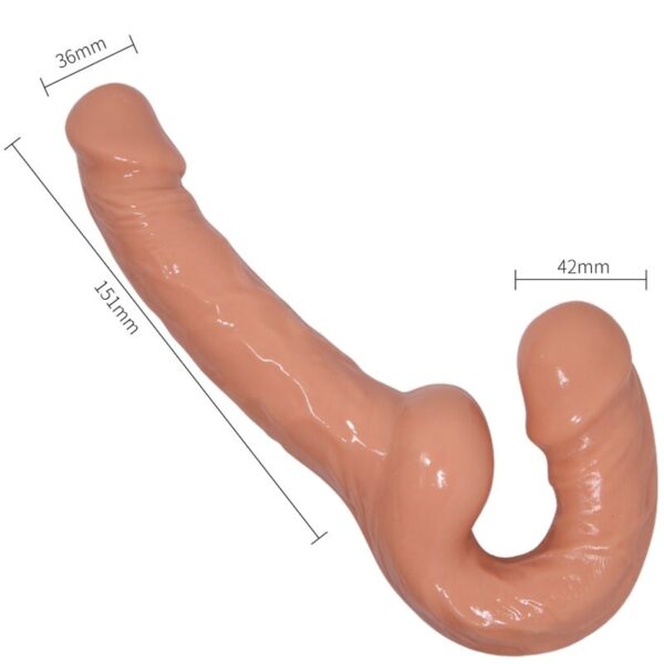 BAILE ULTRA PASSIONATE HARNESS DILDO CON ARNÉS SIN SUJECIÓN - Imagen 2