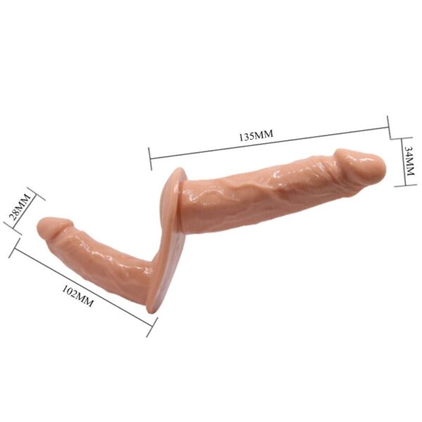 BAILE ULTRA PASSIONATE HARNESS DILDOS DOBLES CON ARNÉS - Imagen 3