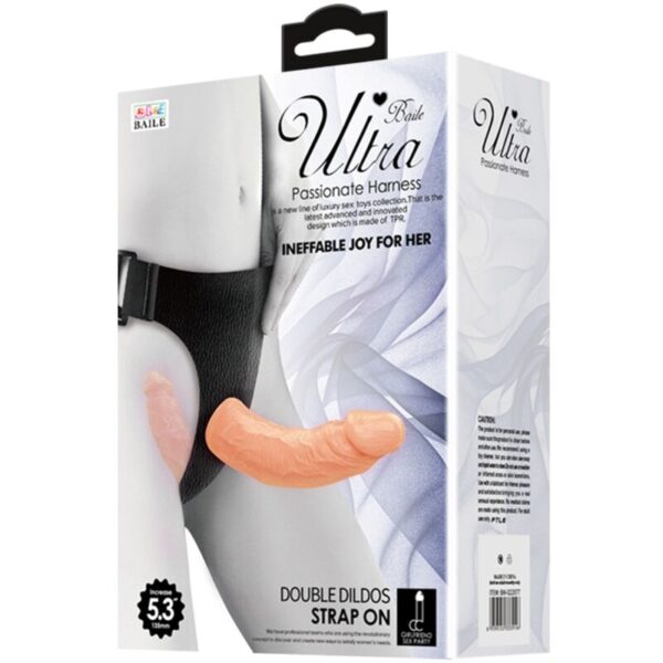 BAILE ULTRA PASSIONATE HARNESS DILDOS DOBLES CON ARNÉS - Imagen 4