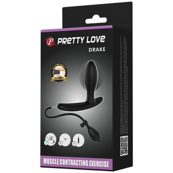 PRETTY LOVE DRAKE PLUG ANAL INFLABLE - Imagen 4