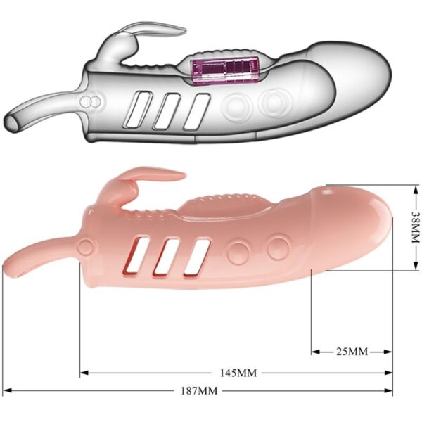 PRETTY LOVE SLOANE FUNDA PENE RABBIT NATURAL - Imagen 4