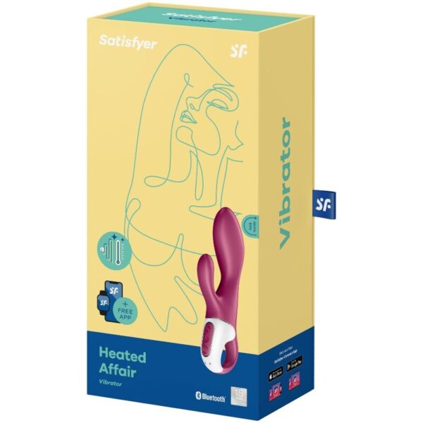 SATISFYER HEATED AFFAIR VIBRADOR PUNTO G - Imagen 4
