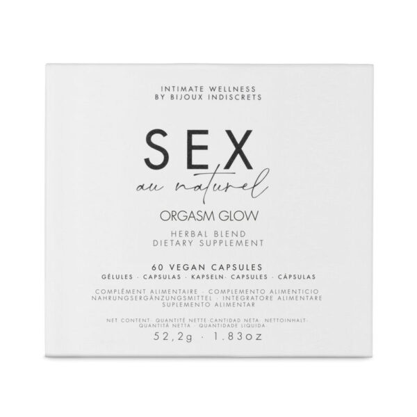 BIJOUX ORGASM GLOW COMPLEMENTO ALIMENTICIO 60 CAPSULAS - Imagen 2