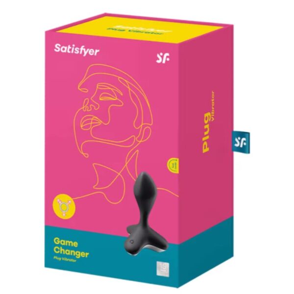 SATISFYER GAME CHANGER PLUG VIBRADOR - ROSA - Imagen 5