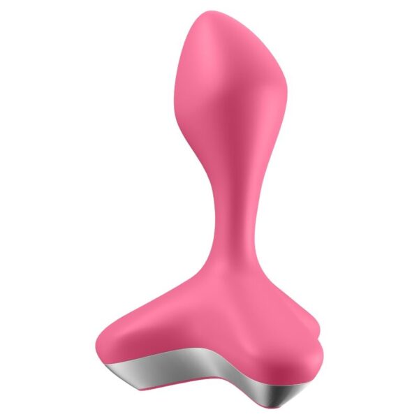 SATISFYER GAME CHANGER PLUG VIBRADOR - ROSA - Imagen 2