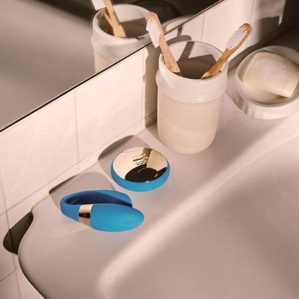 LELO TIANI DUO MASAJEADOR PAREJAS AZUL - Imagen 5