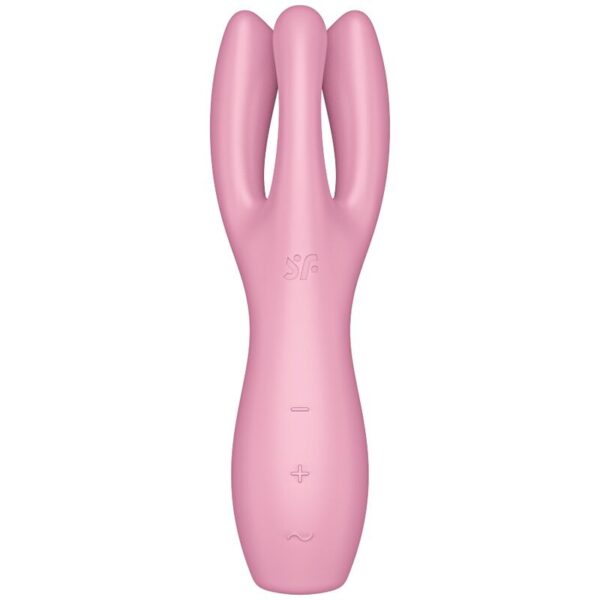 SATISFYER THREESOME 3 VIBRADOR - ROSA - Imagen 2