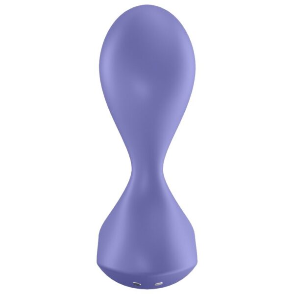 SATISFYER SWEET SEAL PLUG VIBRADOR APP - LILA - Imagen 3
