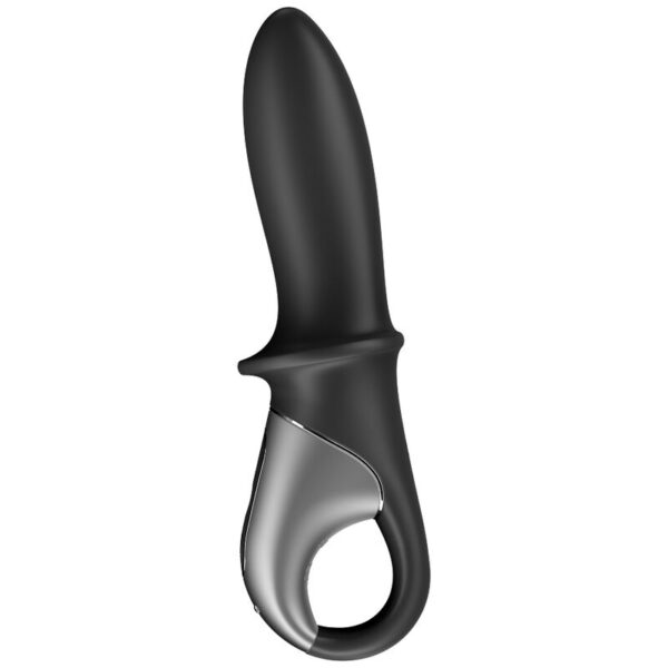 SATISFYER HOT PASSION VIBRADOR ANAL APP - NEGRO - Imagen 2