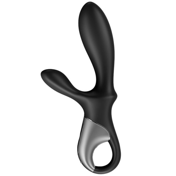 SATISFYER HEAT CLIMAX + VIBRADOR ANAL APP - NEGRO - Imagen 2
