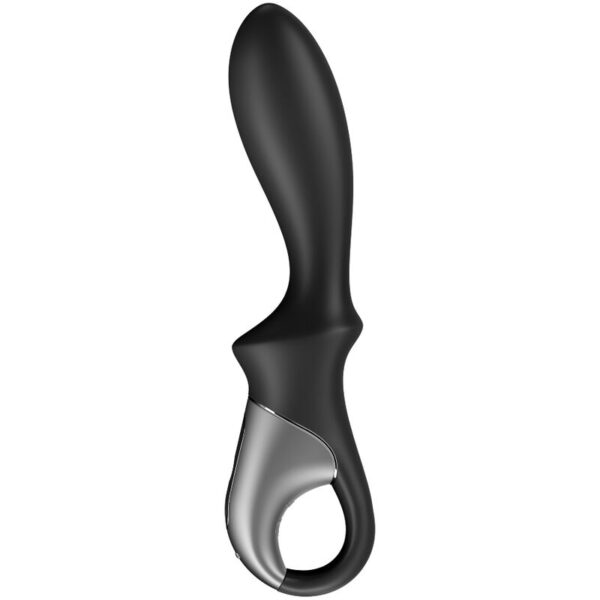 SATISFYER HEAT CLIMAX VIBRADOR ANAL APP - NEGRO - Imagen 2