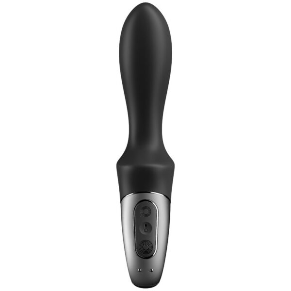 SATISFYER HEAT CLIMAX VIBRADOR ANAL APP - NEGRO - Imagen 3