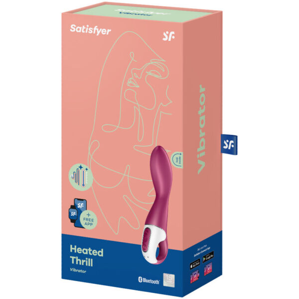 SATISFYER HEATED THRILL VIBRADOR PUNTO G - Imagen 4