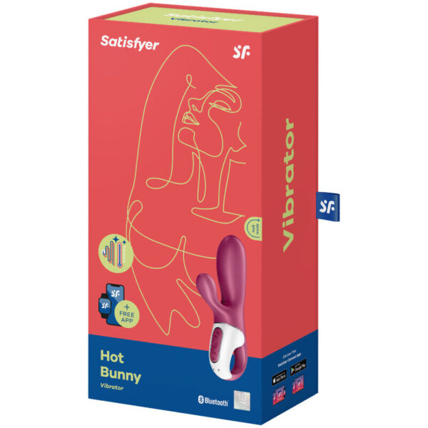 SATISFYER HOT BUNNY VIBRADOR PUNTO G - Imagen 4