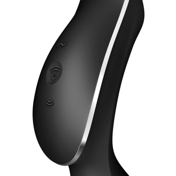 SATISFYER CURVY TRINITY 2 ESTIMULADOR Y VIBRADOR - NEGRO - Imagen 3