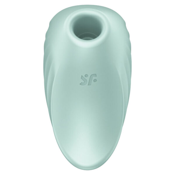 SATISFYER PEARL DIVER ESTIMULADOR Y VIBRADOR - VERDE - Imagen 2