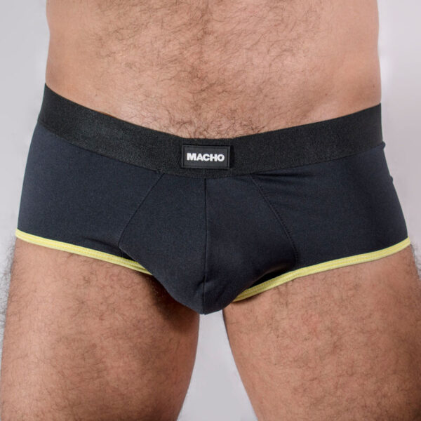 MACHO MS24B CALZONCILLO BRIEF DARK BLUE S - Imagen 2