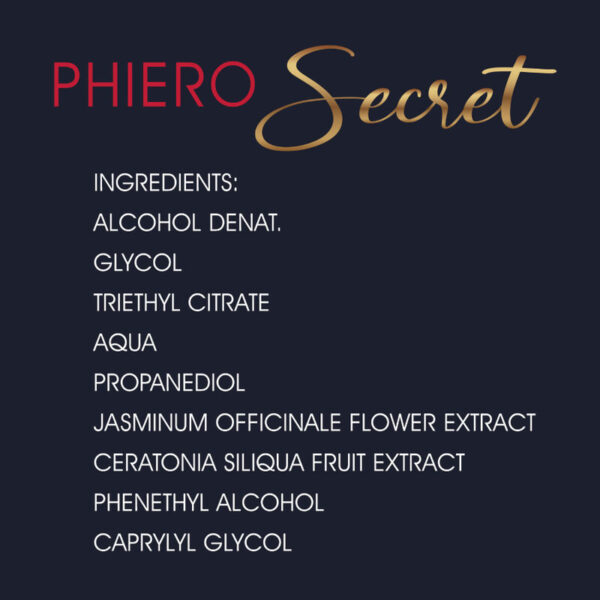 PHIERO SECRET CONCENTRADO NATURAL HORMONAS INODORO 15 ML - Imagen 2