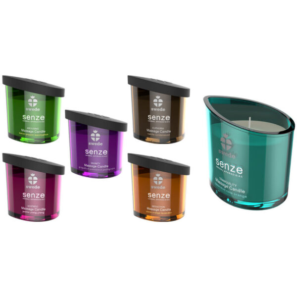 SWEEDE SENZE SEDUCTION VELA MASAJE - CLAVO, NARANJA, LAVANDA - Imagen 2