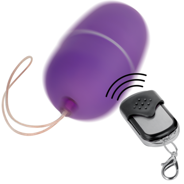 ONLINE HUEVO VIBRADOR CONTROL REMOTO M - LILA - Imagen 2