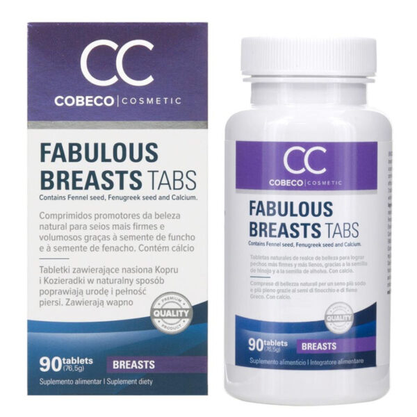 COBECO CC FABULOUS BREASTS AUMENTADOR DE SENOS 90 CAPSULAS - ES