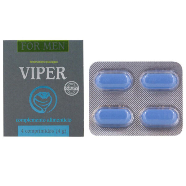 VIPER POTENCIADOR MASCULINO 4 CAPSULAS