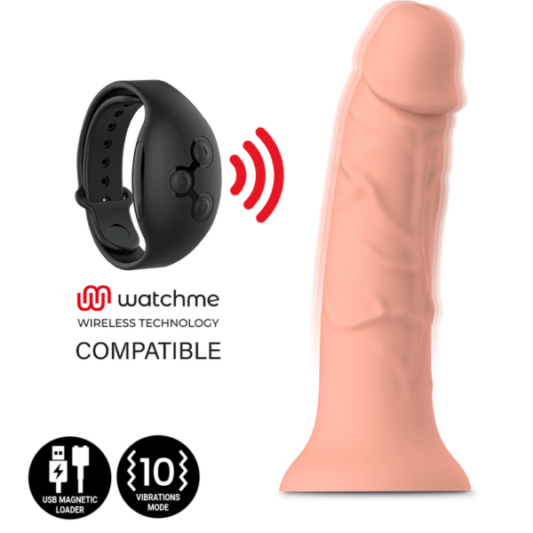 MYTHOLOGY ASHER ORIGINAL DILDO S - VIBRADOR COMPATIBLE CON WATCHME WIRELESS TECHNOLOGY - Imagen 4
