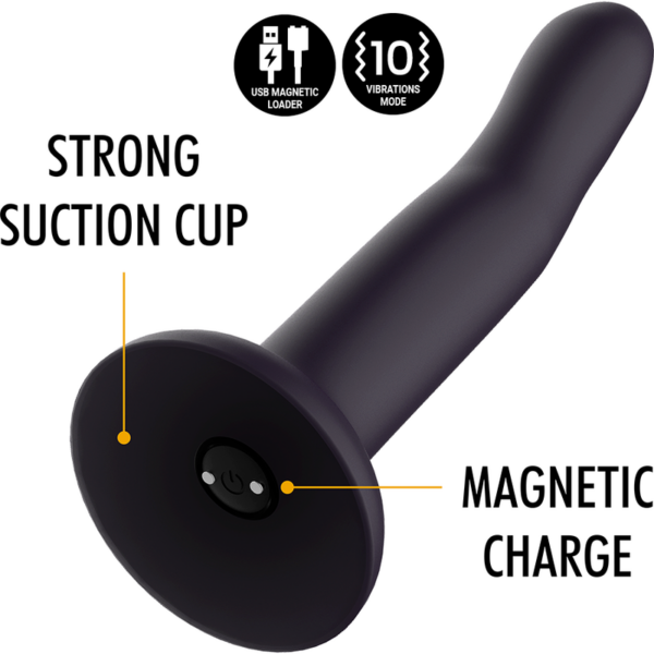 MYTHOLOGY DUMAN MYSTIC DILDO M - VIBRADOR COMPATIBLE CON WATCHME WIRELESS TECHNOLOGY - Imagen 2
