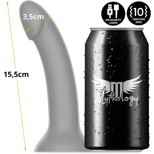 MYTHOLOGY RUNE MAJESTIC DILDO S - VIBRADOR COMPATIBLE CON WATCHME WIRELESS TECHNOLOGY - Imagen 4