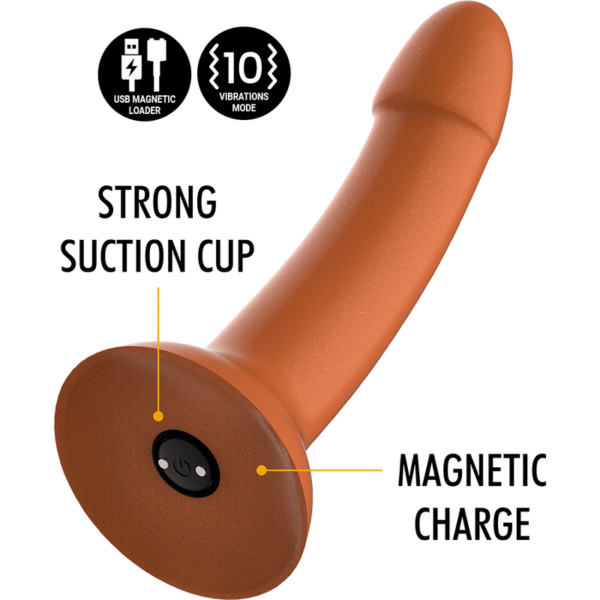 MYTHOLOGY RUNE ROYAL DILDO M - VIBRADOR COMPATIBLE CON WATCHME WIRELESS TECHNOLOGY - Imagen 2