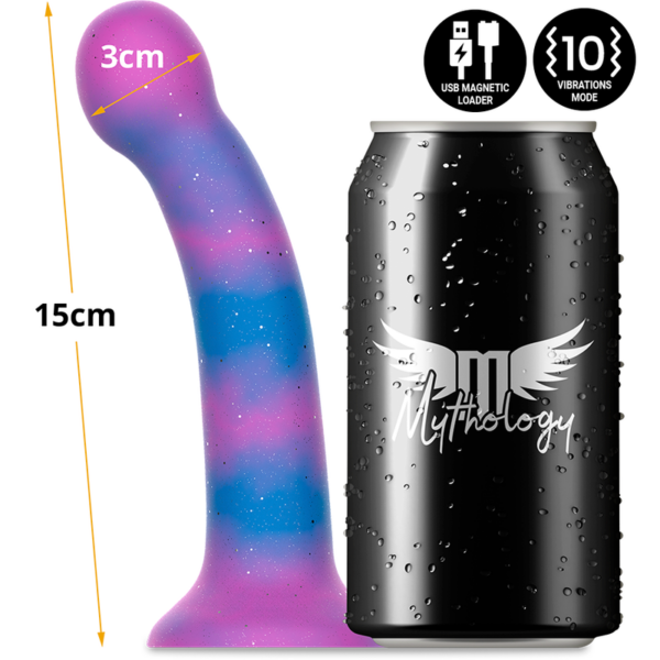 MYTHOLOGY DION GALACTIC DILDO S - VIBRADOR COMPATIBLE CON WATCHME WIRELESS TECHNOLOGY - Imagen 4