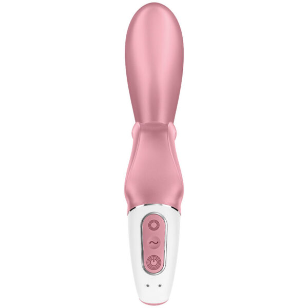 SATISFYER HUG ME VIBRADOR RABBIT APP - ROSA - Imagen 3