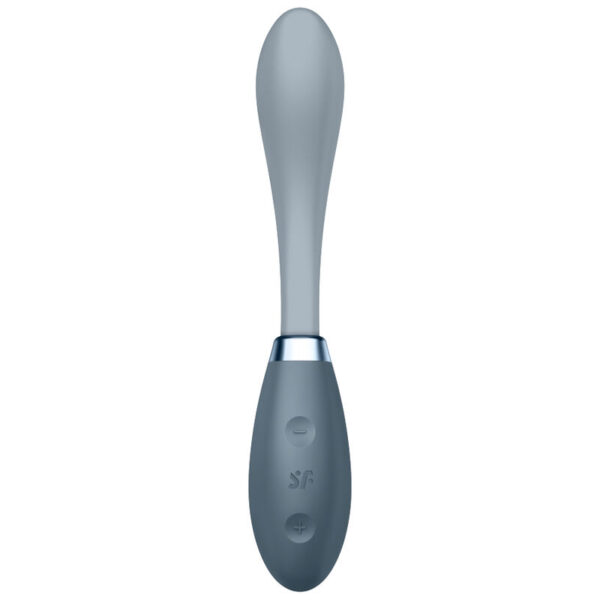SATISFYER G-SPOT FLEX 3 MULTI VIBRADOR - GRIS - Imagen 2