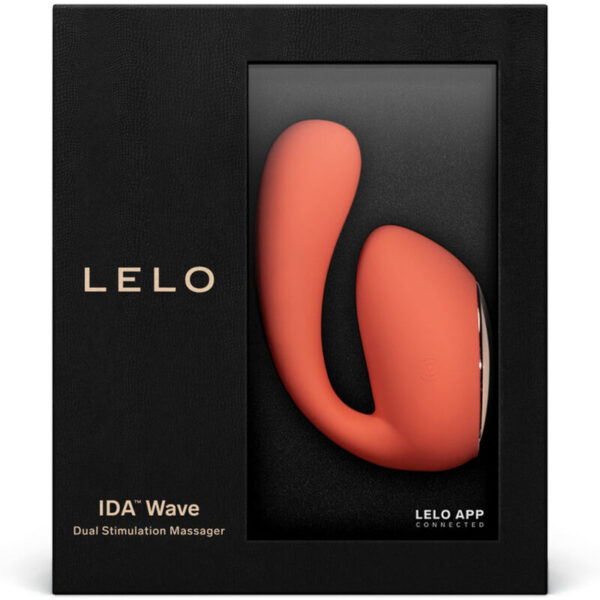 LELO IDA WAVE MASAJEADOR PAREJAS CORAL - Imagen 4