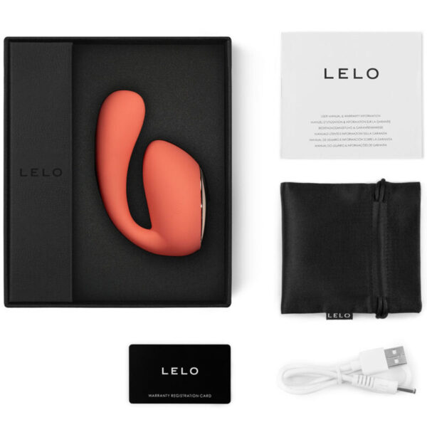 LELO IDA WAVE MASAJEADOR PAREJAS CORAL - Imagen 3