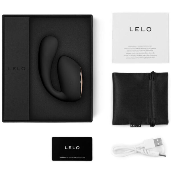 LELO IDA WAVE MASAJEADOR PAREJAS NEGRO - Imagen 3