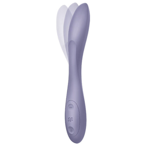 SATISFYER G-SPOT FLEX 2 MULTI VIBRADOR - MORADO - Imagen 2