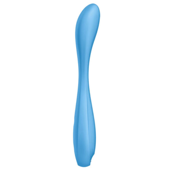 SATISFYER G-SPOT FLEX 4+ MULTI VIBRADOR APP - AZUL - Imagen 3