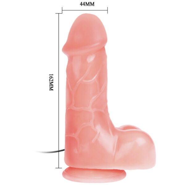 INTREPID EMPEROR SUPER DONG DILDO REALISTICO VIBRADOR - Imagen 2