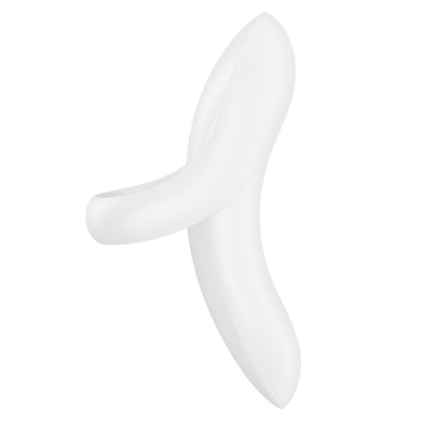 SATISFYER BOLD LOVER DEDAL VIBRADOR - BLANCO - Imagen 2